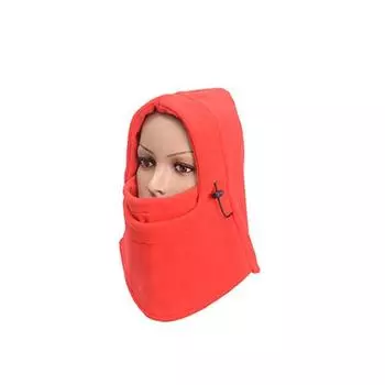 Зимний флисовый термобалаклава-шарф лыжная маска для лица грелка для шеи шапка изделия