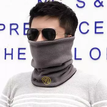 Зимний кемпинг флисовый шейный платок лыжная труба шарф сноуборд полулицо повязка