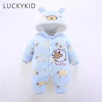 Зимний костюм для маленьких девочек, одежда для новорожденных, детские комбинезоны для маленьких мальчиков, комбинезон, одежда для младенцев 3-6m розовый