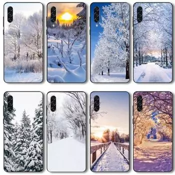 Зимний легкий снежный чехол для телефона Realme GT 2 9i 8i 7i Pro X50 X2 C35 C21 C20 C11 C3, мягкий черный чехол для телефона Realme GT NEO 3