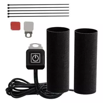 Зимний мотоцикл электрический подогрев ручки ручки 12 В интеллектуальный подогрев руля чехол с 3 передачами управления для мотоцикла CHINA