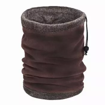 Зимний мужской уличный теплый и бархатный толстый шарф, супер мягкий и утолщенный, ветрозащитный и холодостойкий, маска для бега