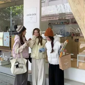 Зимний новый жилет с высокой талией, женский универсальный жилет с капюшоном и двойной молнией, модный жилет 90-х годов из белого утиного пуха average size 90-75kg белый