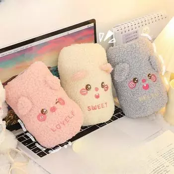 Зимний рукав утолщенный рукав Тедди флис пуховик одежда защитная ткань рукав трехмерные манжеты pig розовый