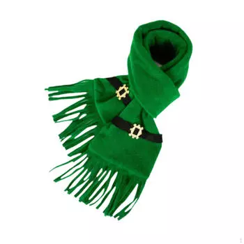 Зимний шарф, аксессуар для костюма ST. День Святого Патрика для карнавала Холодная погода