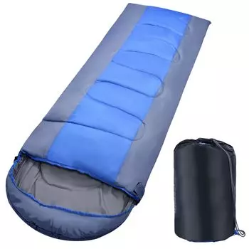 Зимний спальный конверт Goture позволяет вам вытянуть руки и полностью защищает от ветра и холода, подходит для сна на открытом воздухе в горах.