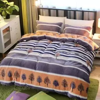 Зимний утолщенный пододеяльник, мягкий пододеяльник, мягкий пододеяльник из молочной фланели 48*74cm