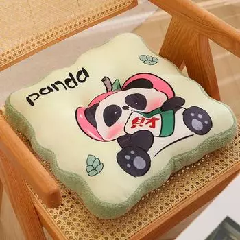 Зимний Утолщенный Теплый Коврик-Подушка для Ягодиц в Виде Печенья Офисная Плюшевая Подушка для Стула Студенческая Классная Комната Нескользящая Подушка Милая Женская 40*40cm