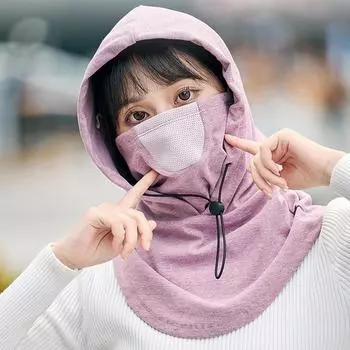 Зимний велосипедный шлем для лица мотоциклетный головной убор шарф для защиты шеи для мужчин лыжный зимний утеплитель для шеи регулируемый термобелье для