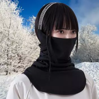 Зимний велосипедный защитный чехол для лица, утеплитель для шеи, мотоциклетный головной убор, зимний шарф, горнолыжный защитный чехол для лица, ветрозащитный чехол для лица, мягкий утеплитель для шеи