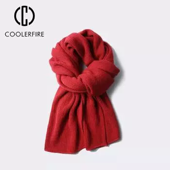 Зимний женский и мужской шарф, утолщенный дизайнерский модный шаль, шарф для влюбленных, согревающий однотонный утолщенный аксессуар, шаль с кисточками AC2234 One Size чёрный