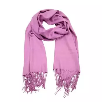 Зимний женский плюшевый шарф, теплый шарф-шаль One Size фиолетовый