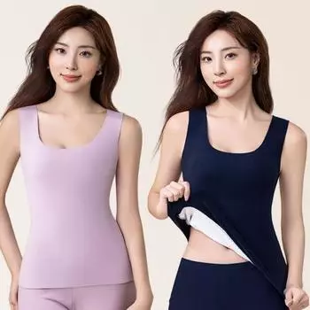 Зимний женский термобелье двусторонний бархатный жилет бесшовный на бархатной подкладке с быстрой фиксацией температуры M хаки