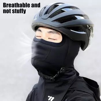 Зимняя Балаклава для катания на лыжах, флисовая теплая флисовая подушка для лица, подшлемник для шеи и капюшона для холодной погоды