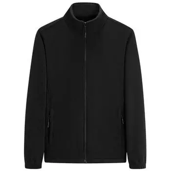 Зимняя флисовая куртка Мужская флисовая куртка Флисовый свитер Мужская термокуртка Мужская одежда M серый