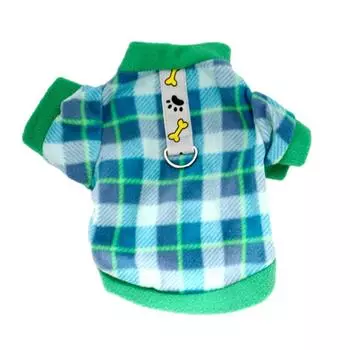Зимняя флисовая одежда для собак, теплая одежда для собак маленьких и средних пород, пуховая кофта, рубашка для щенков, кошек, пальто, чихуахуа, йоркширского терьера XS