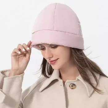 Зимняя флисовая теплая шапка Индивидуальная модная холодная шапка утолщенный пуховый ночной колпак