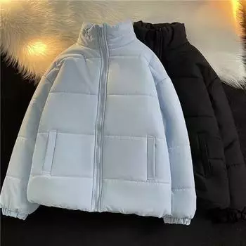 Зимняя хлопковая куртка-пуховик для мальчиков 2022 года, плотная и теплая, стильный спортивный повседневный дизайн XL