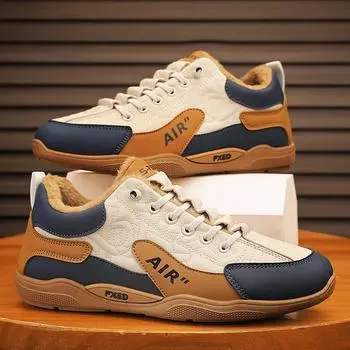 Зимняя хлопковая мужская повседневная обувь, спортивная обувь для мужчин, износостойкая, легкая, удобная, модная, для молодых мужчин, кроссовки 39