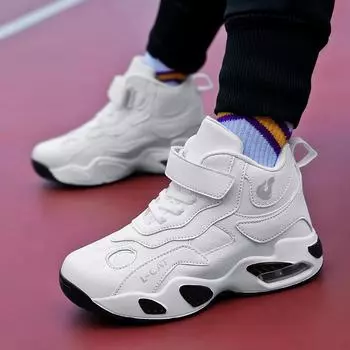 Зимняя хлопковая обувь для детей малого и среднего размера 2025 года, модная универсальная спортивная обувь, модная обувь для начальной школы, чтобы согреться 28