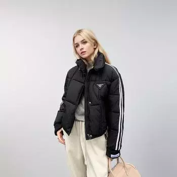 Зимняя хлопковая одежда женская личность темперамент колледж стиль милая высококачественная хлопковая одежда повседневная мода версия хлебной одежды женская M розовый