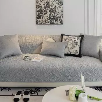 Зимняя хрустальная бархатная диванная подушка, новая легкая французская кремовая подушка в стиле тканевая кожаная диванная подушка 70*70