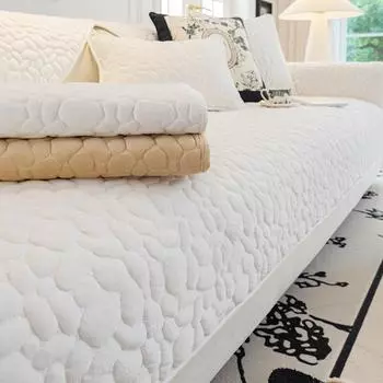 Зимняя хрустальная бархатная подушка для дивана, зимняя утолщенная нескользящая подушка для дивана, простой чехол, подушка-полотенце 70*70cm