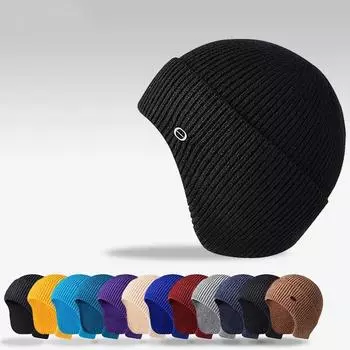 Зимняя кепка для электромобиля, термос, шерстяная кепка для лыж knitted elastic верблюд