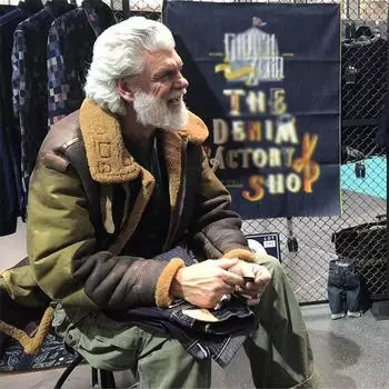 Зимняя куртка-бомбер B3 Fur Pilot Wool Shearing, высококачественная мужская, большого размера, из натуральной толстой овчины, из натуральной кожи S&Pack of 1 чёрный