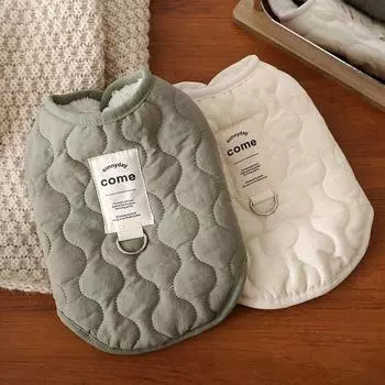 Зимняя куртка для собак, костюм для собак, жилет для чихуахуа, бишона, одежда для щенков, хлопковый кардиган, пальто для собак, флис, теплая одежда для кошек и собак S