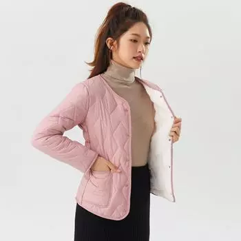 Зимняя куртка из хлопка, женская короткая, легкая и увеличенная хлопковая куртка, домашняя куртка из хлопка, женская модная, теплая и комфортная 8209 M
