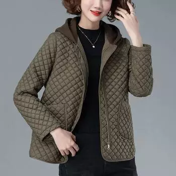 Зимняя куртка, женские парки, пальто с длинными рукавами, плотная куртка, женская теплая парка с капюшоном и хлопковой подкладкой, свободная верхняя одежда XL вино красного