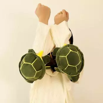 Зимняя лыжная защитная экипировка Комплект «Черепаха» Наколенники Взрослые Дети Плюшевые Коньки Защита от падений Накладки на ягодицы Полный комплект adult model (100-100kg available)