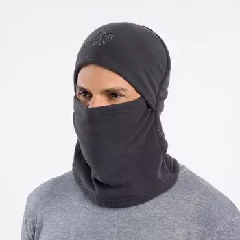 Зимняя маска для езды на открытом воздухе, ветрозащитный бархатный двухслойный пуловер, шапка, утолщенная шапка, шарф, интегрированный мужской тёмно-синий