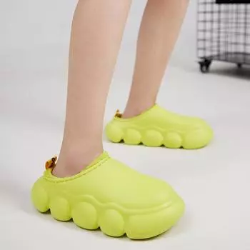 Зимняя мода женская повседневная обувь без застежек флисовая теплая водонепроницаемая удобная обувь для ходьбы обувь 36-37 чёрный