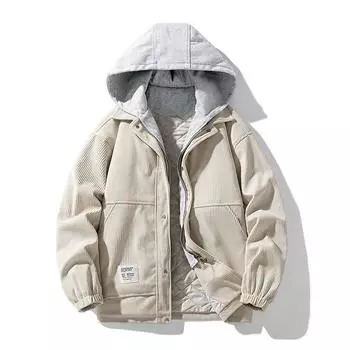 Зимняя модная брендовая утепленная куртка мужская термохлопковая одежда мужская куртка M