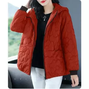 Зимняя модная хлопковая стеганая куртка и пальто, утепленная теплая черная женская одежда с капюшоном 4XL чёрный