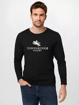 Зимняя модная мужская футболка с длинными рукавами больших размеров из чистого хлопка с круглым вырезом S-5XL S