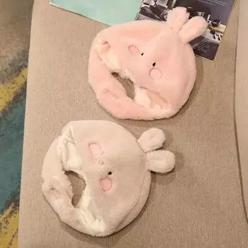 Зимняя мягкая теплая шапка с рисунком кота кролика плюшевая мягкая игрушка шапка милый малыш мальчик девочка подруга теплый компаньон подарок child