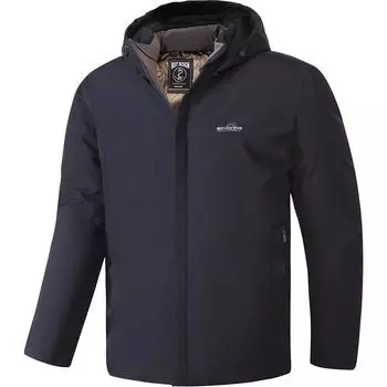 Зимняя мужская хлопковая куртка с капюшоном, повседневная, новая M