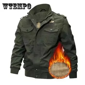 Зимняя мужская куртка утолщенная теплая кашемировая куртка повседневная тонкая куртка для активного отдыха 6XL хаки