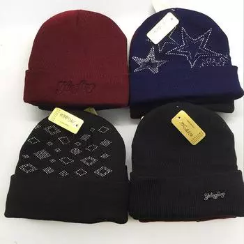 Зимняя мужская лыжная шапка, теплая и бархатная утолщенная шерстяная шапка для мужчин и женщин на улице, утолщенная теплая шапка, холодная шапка