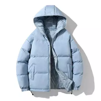 Зимняя мужская однотонная утепленная куртка больших размеров со свободным кроем на молнии и капюшоном, теплый кардиган, пальто 8XL