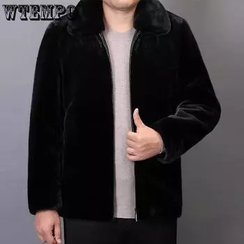 Зимняя мужская повседневная куртка, короткая, тонкая, теплая, утолщенная, мужская, черная, мужская куртка, теплая куртка на осень и зиму M чёрный