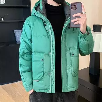 Зимняя новая куртка-пуховик Fashion Trend с капюшоном Outdoor Tooling Down M белый