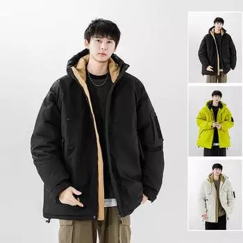 Зимняя новая куртка-пуховик с содержанием бархата 90% национального стандарта I в гонконгском стиле, модная, универсальная, утолщенная, для пар, G-3650 M