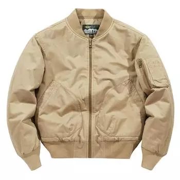 Зимняя новая летающая хлопковая куртка с подкладкой, мужская свободная куртка большого размера из хлопка, модная теплая куртка с подкладкой M