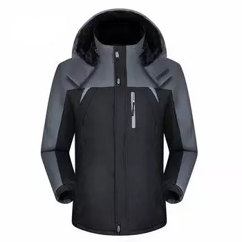 Зимняя новая мужская и женская уличная плюшевая толстая хлопковая куртка для зарядки, парное хлопковое пальто с капюшоном, хлопковая куртка, теплая ветрозащитная куртка L красный