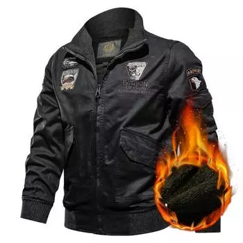 Зимняя новая утолщенная военная мужская куртка повседневная куртка для мужчин M