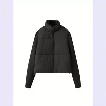 Зимняя новая женская модная вязаная куртка с длинными рукавами из теплого хлопка XS